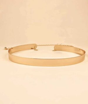 Round Ball Charm Gold Belt