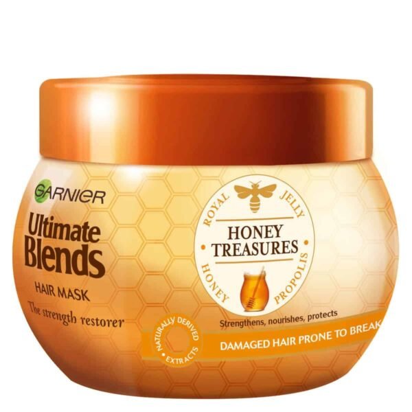 Garnier Ultimate Blends Honey Strengthening Hair Mask, 300ml