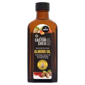 Superdrug Black Castor & Shea Noursihing Almond Oil 100ml