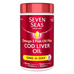 Seven Seas one a day pure cod liver oil 120 capsules