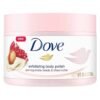 Dove Exfoliating Body Polish Body Scrub, Pomegranate and Shea Butter