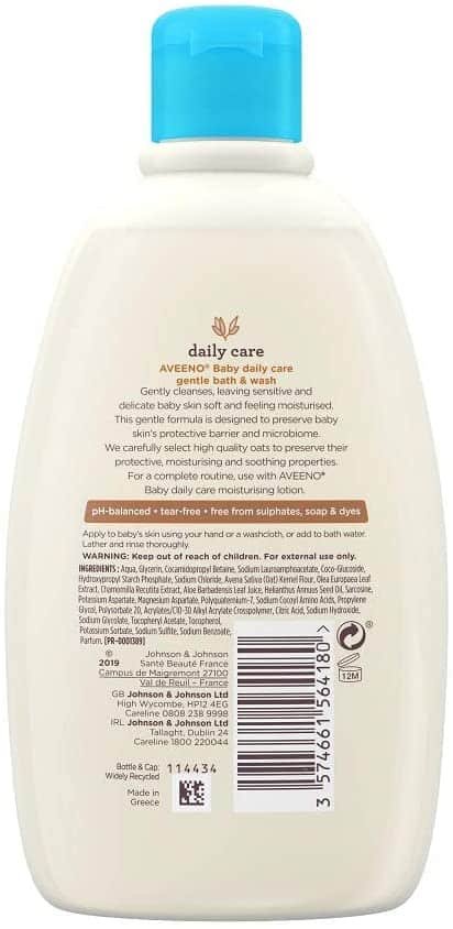 AVEENO BABY Daily care gentle bath & wash for sensitive skin