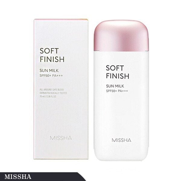 Missha All Around Safe Block Soft Finish Sun Milk SPF50+ PA+++ 70ml