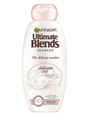 GARNIER ULTIMATE BLENDS OAT MILK SHAMPOO FOR SENSITIVE SCALPS 360ml