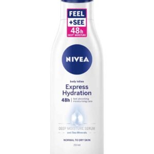 nivea express hydration body lotion 250ml