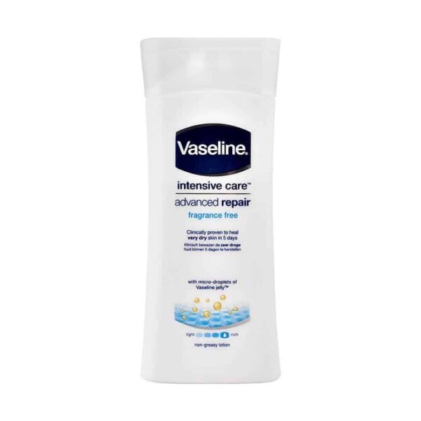 vaseline advanced repair lotion Fragrance Free