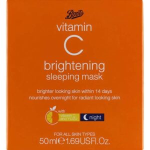 Boots Vitamin C Brightening Sleeping Mask