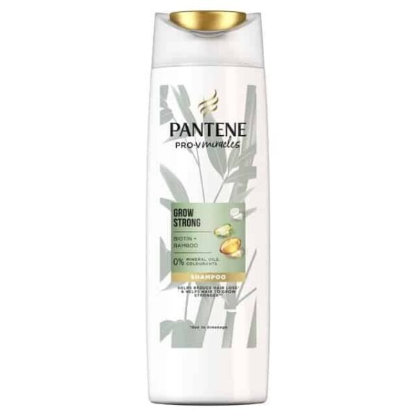 pantene grow strong shampoo with bamboo and biotin 400ml
