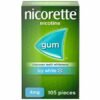 Nicorette Freshmint Gum 4mg 105 per pack