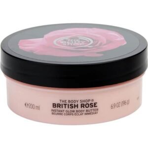 The Body Shop British Rose Instant Glow Body Butter - 200ml