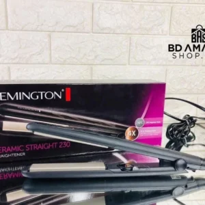 Remington Ceramic Straight 230 Hair Straightener, 15 Seconds Heat Up Time with Variable Temperature Setting – S3500