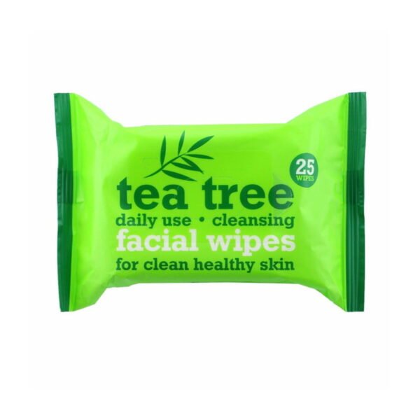Xpel TEA TREE facial Cleansing 25 Wipes
