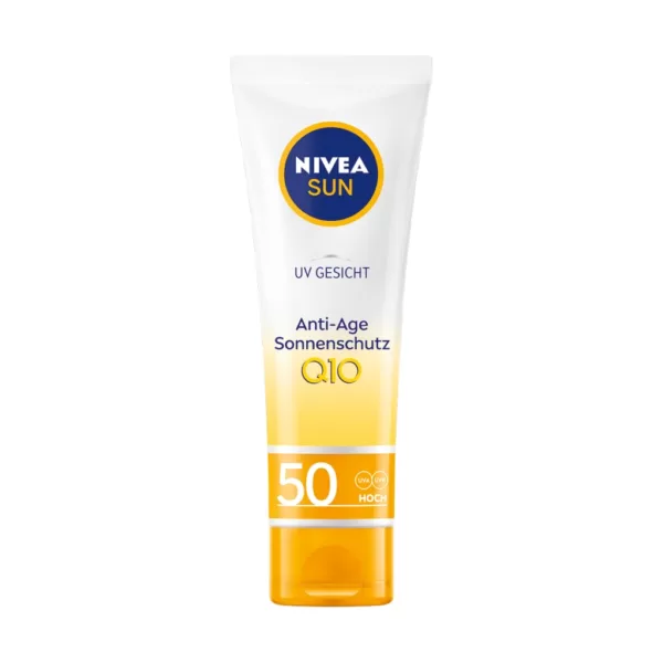 Protection against sun-induced skin ageing With Q10 & glycerin Moisturises
