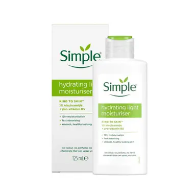 Simple Kind to Skin Hydrating Light Moisturiser 125ml
