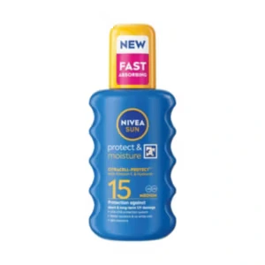 NIVEA SUN Protect and Moisture Suncream Spray SPF 50 200ml