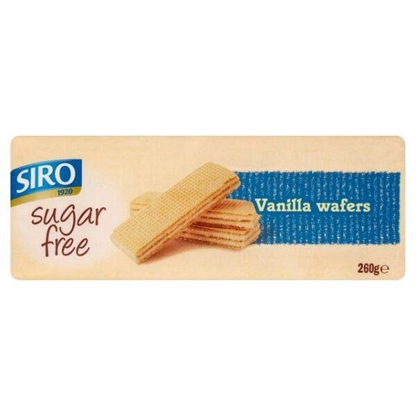Siro Vanilla Sugar Free Wafer Biscuits