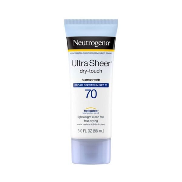 Neutrogena Ultra Sheer Dry-Touch Sunscreen SPF70 Broad Spectrum