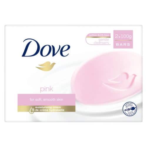 Dove Pink Beauty Bar 2 X 100g Bd Amajan Shop