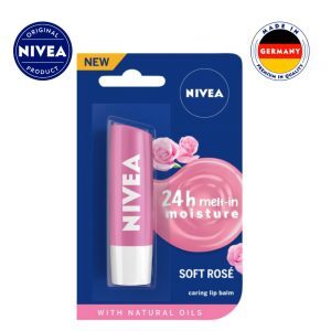 Nivea Lip Care Soft Rose Lip Balm 4.8gm