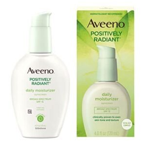 Aveeno Positively Radiant Daily Facial Moisturizer SPF 15