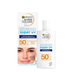 Garnier Ambre Solaire Super UV Anti Dark Spots & Anti Pollution Face Fluid SPF50+