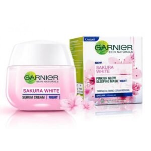 Garnier Sakura White Pinkish Glow Sleeping Mask Night Cream