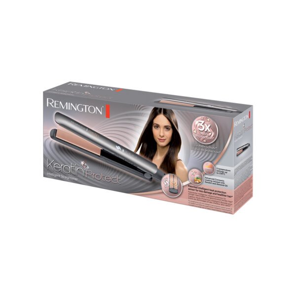 Remington Keratin Protect Ceramic Straightener, Infused with Keratin and Almond Oil, S8598
