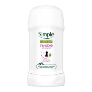 Simple Invisible Anti-Perspirant Deodorant Stick