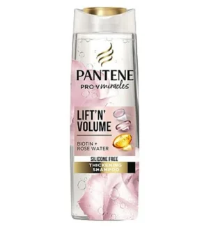 Pantene Miracles Lift and Volume Hair Silicone Free Shampoo with Biotin 400ml ৳ 990