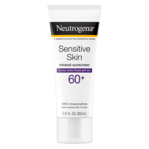 Neutrogena Sensitive Skin Mineral Sunscreen SPF 60+ 88ml