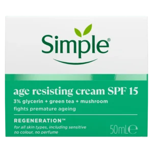 Simple Age Resisting Cream SPF15 50ml