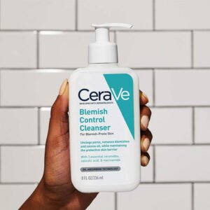CeraVe Blemish Control Face Cleanser with 2% Salicylic Acid & Niacinamide for Blemish-Prone Skin