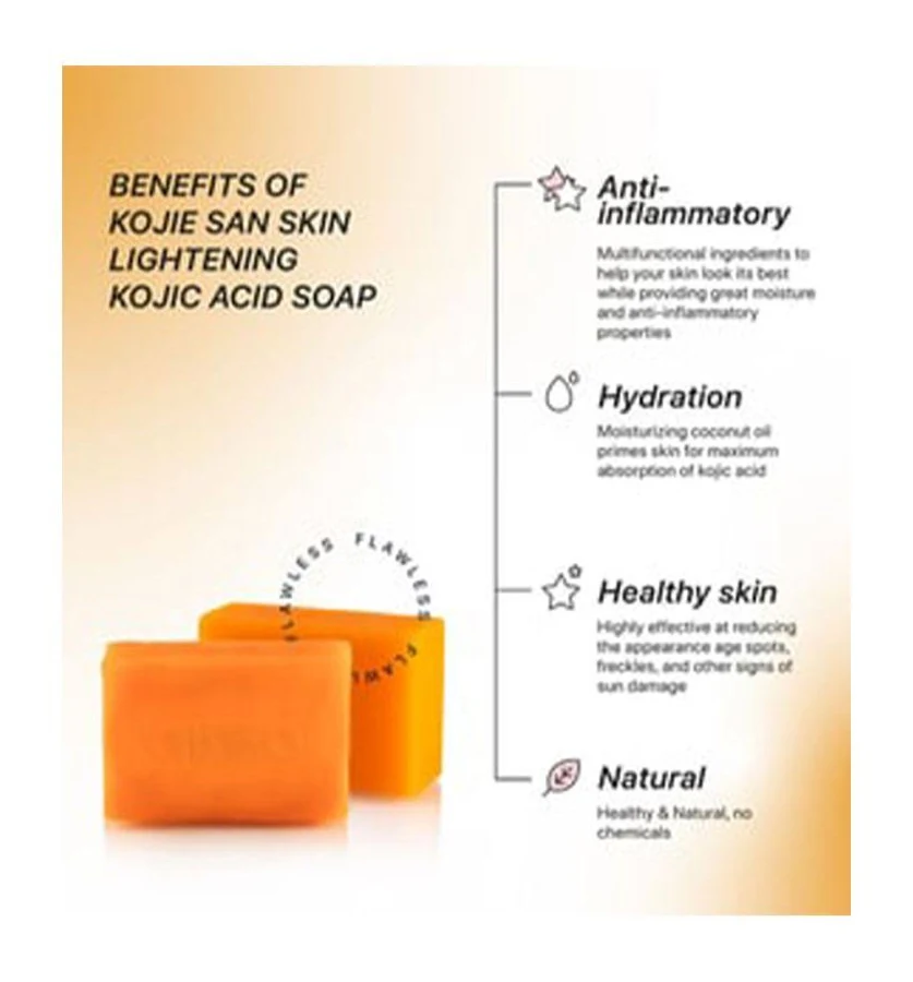Kojie San Facial Beauty Soap 65g - Image 3