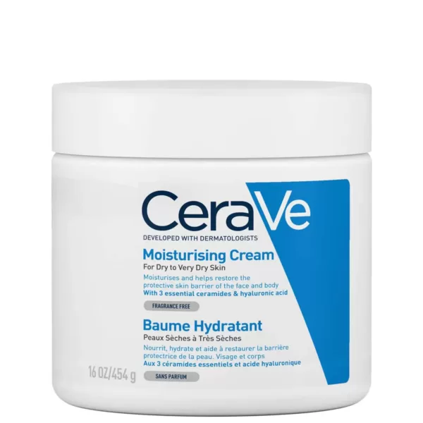 CeraVe Moisturising Cream For Dry To Very Dry Skin 454g