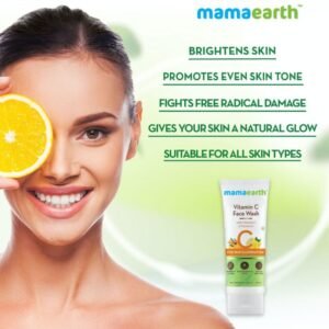 Mamaearth vitamin C face wash