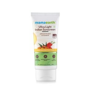 Mamaearth Ultra light Indian Sunscreen SPF50 PA+++