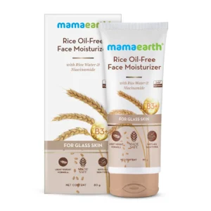 Mamaearth Rice Oil Free Moisturizer For Glass Skin