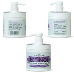 Skin Care Retinol Moisturizing Cream Face Neck And Hand 500ml