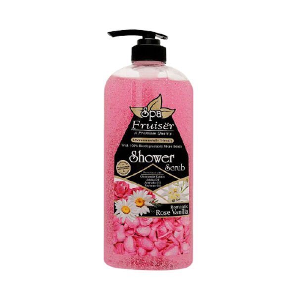 Fruiser Spa Rose Vanilla Shower Scrub