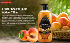 Fruiser Spa Shower Scrub Apricot