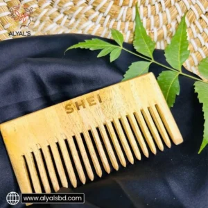 SHEI Organic Pure Neem Shampoo Comb