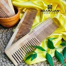SHEI Organic Pure Neem Dual Teeth Comb