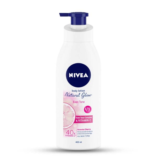 Nivea Natural Glow Even Tone & Vitamin C Body Lotion 400ml - BD Amajan Shop