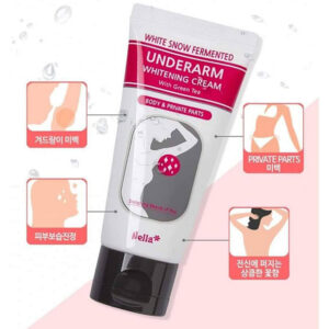 Nella White Snow Fermented Underarm Whitening Cream With Green Tea