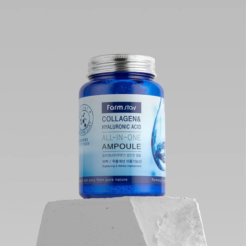 Farmstay Collagen & Hyaluronic Acid All In One Ampoule 250ml