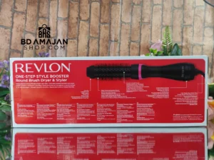 About this item Dries and fries in up to half of the time – the one-step hot air styler dries and styles with less damage. Its 38mm ceramic round brush is perfect for styling any length of hair. You will get hair dryer styling like a hairdressing salon in up to half the time*. Root booster – create your style with volume at the hairlines, soft curls, groats and waves. The special design ensures fast airflow and brings extra versatility when styling with less damage. Precision styler: perfect for any length and step cuts. 2. Day - Revive your style the next day with additional volume at the hairlines or refresh your look. CERAMIC TECHNOLOGY helps reduce damage caused by over-styling, distributes heat evenly and facilitates styling. Ionic technology gives the hair a nourished and supple appearance, reduces frizz and static charge and creates shiny, healthy-looking hair.