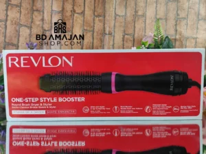 About this item Dries and fries in up to half of the time – the one-step hot air styler dries and styles with less damage. Its 38mm ceramic round brush is perfect for styling any length of hair. You will get hair dryer styling like a hairdressing salon in up to half the time*. Root booster – create your style with volume at the hairlines, soft curls, groats and waves. The special design ensures fast airflow and brings extra versatility when styling with less damage. Precision styler: perfect for any length and step cuts. 2. Day - Revive your style the next day with additional volume at the hairlines or refresh your look. CERAMIC TECHNOLOGY helps reduce damage caused by over-styling, distributes heat evenly and facilitates styling. Ionic technology gives the hair a nourished and supple appearance, reduces frizz and static charge and creates shiny, healthy-looking hair.