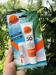 Malibu Face Cream SPF 50 And Lip Care Balm SPF 30, 40/5ml