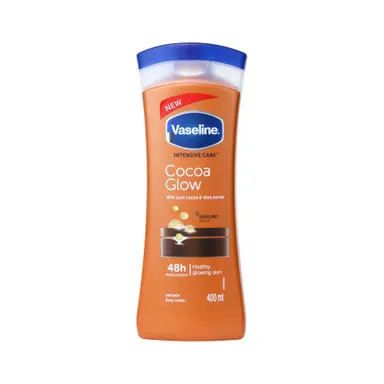 Vaseline Intensive Care Cocoa Glow Body Lotion 400ml