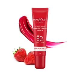 Dot & Key Ceramide + Peptide Lip Balm SPF 50 PA+++ Red Romance 10g